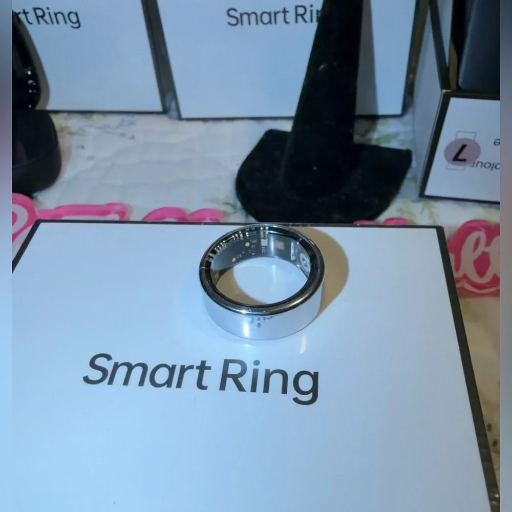 🔥SMART RING-WOW! NEW:your choice of Silver, rose gold, black.Own or gift one!